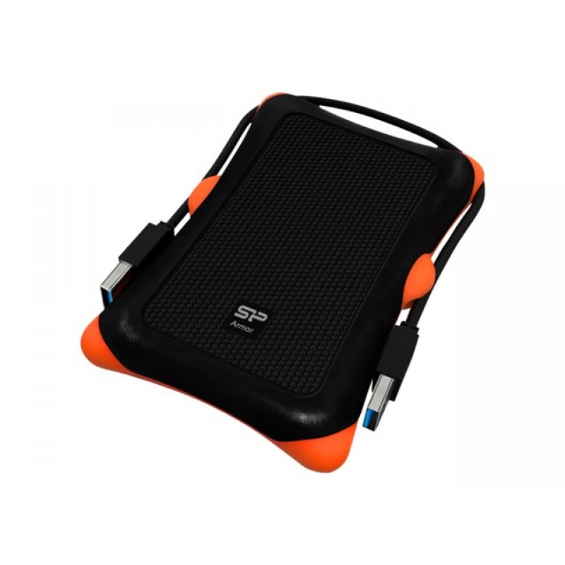 SILICON POWER External Armor A30 2.5inch 2TB USB 3.0 Anti-shock Black, SP020TBPHDA30S3K