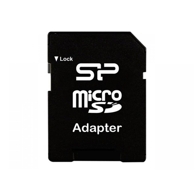 SILICON POWER memory card Micro SDXC 256GB Class 10 Elite UHS-1 +Adapter, SP256GBSTXBU1V10SP