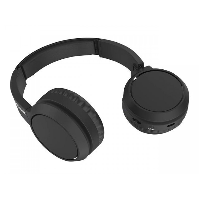 PHILIPS Wireless On Ear Headphone with mic 32mm drivers/closed-back black-TAH4205BK/00