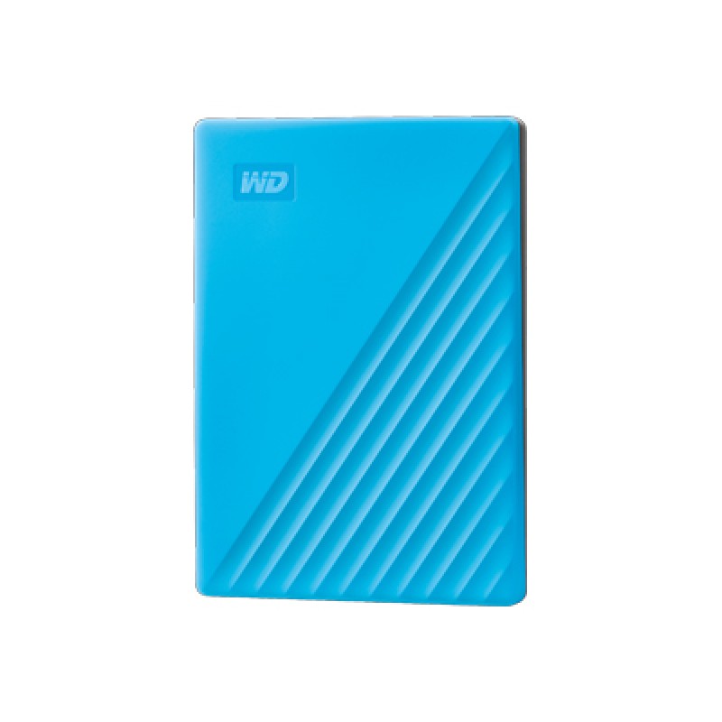 WD My Passport 2TB portable USB 3.0 USB 2.0 compatible Blue Retail-WDBYVG0020BBL-WESN
