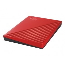 WD My Passport 2TB portable USB 3.0 USB 2.0 compatible Red Retail