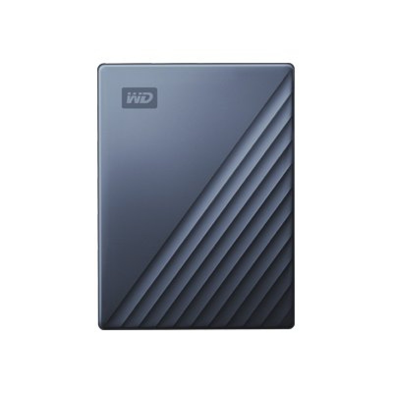 WD My Passport Ultra 4TB Blue USB-C/USB3.0 2.5inch Metal finish RTL portable extern-WDBFTM0040BBL-WESN