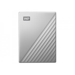 WD My Passport Ultra Mac 5TB Silver USB-C/USB3.0 2.5inch Metal finish RTL portable extern