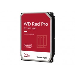 WD Red Pro NAS 22TB SATA 6Gb/s 3.5inch internal 7200Rpm 512MB Cache 24x7 Bulk