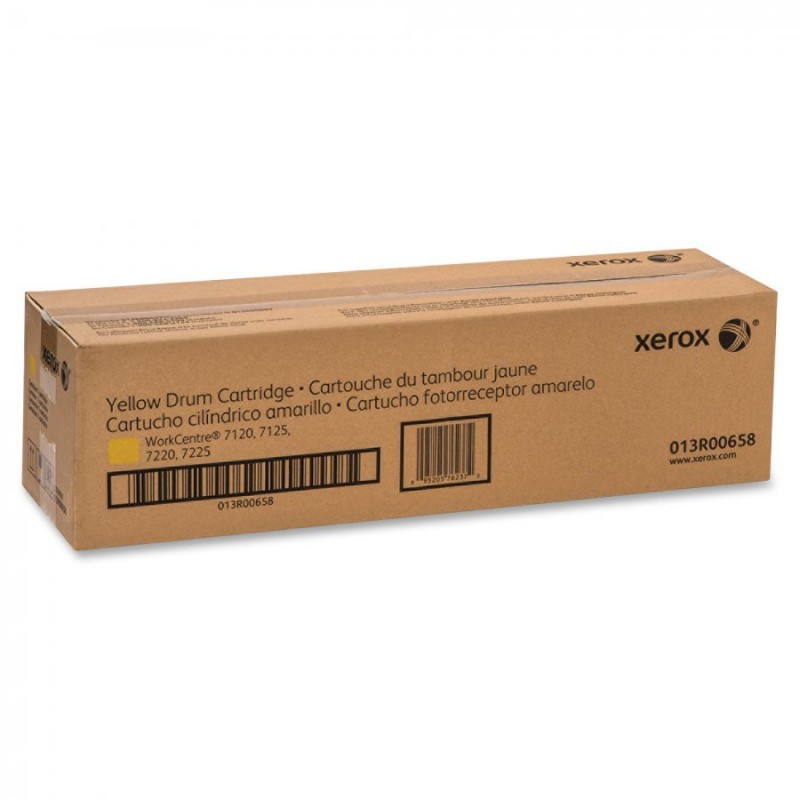 Yellow Drum/ 51K prints for for WorkCentre 7220i/7225i, WorkCentre 7220/7225, WorkCentre 7120/7125-013R00658