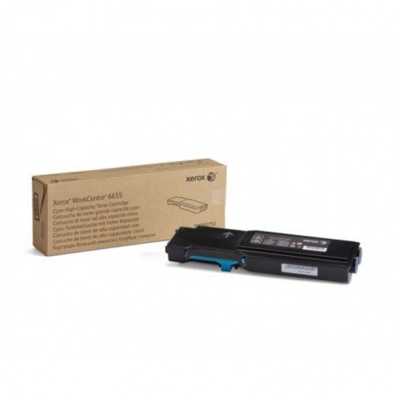WORKCENTRE 6655 HIGH CAPACITY CYAN TONER CARTRIDGE (7,500 PAGES)-106R02752