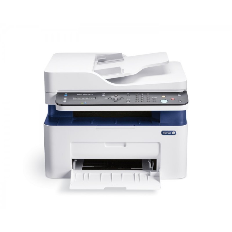 Xerox  WorkCentre 3025NI, A4, P/C/S/F, 20ppm, max 15K pages per month, 128MB,GDI, Apple® AirPrint™, Xerox® PrintBack, USB 2.0, Ethernet & WiFi-3025V_NI