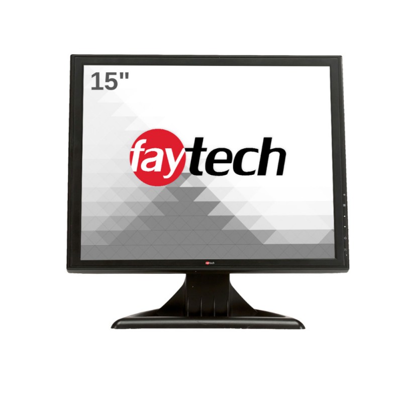 Индустриален Tъч Mонитор FAYTECH 1010502332 FT15TMB, 16106