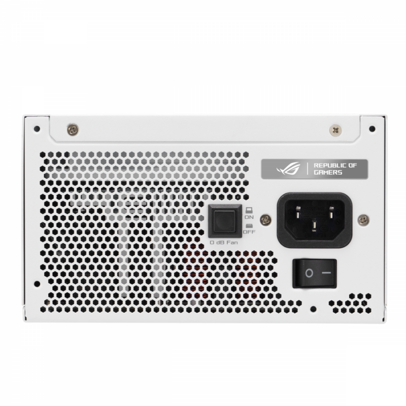Захранващ блок ASUS ROG STRIX 1000W White Edition, 80+ Platinum PCIe 5.1, Fully Modular, ASUS-PS-ROG-STRIX-1000P-W