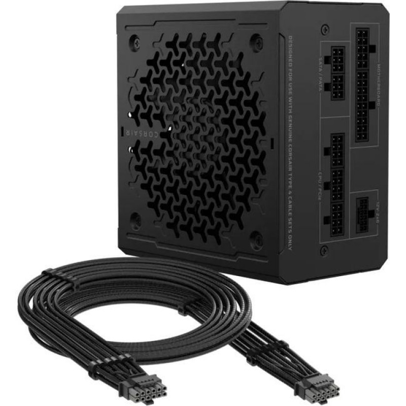 Захранващ блок Corsair RM850e 850W 80+ Gold ATX 3.1, Fully Modular, CRS-PSU-9020296-EU