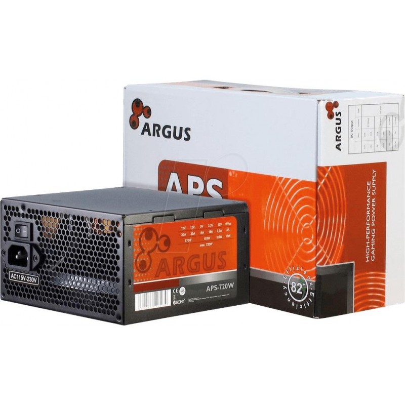 Захранващ блок Inter Tech Argus APS-720W, 720W, ATX, 80+, INTER-TECH-PS-720