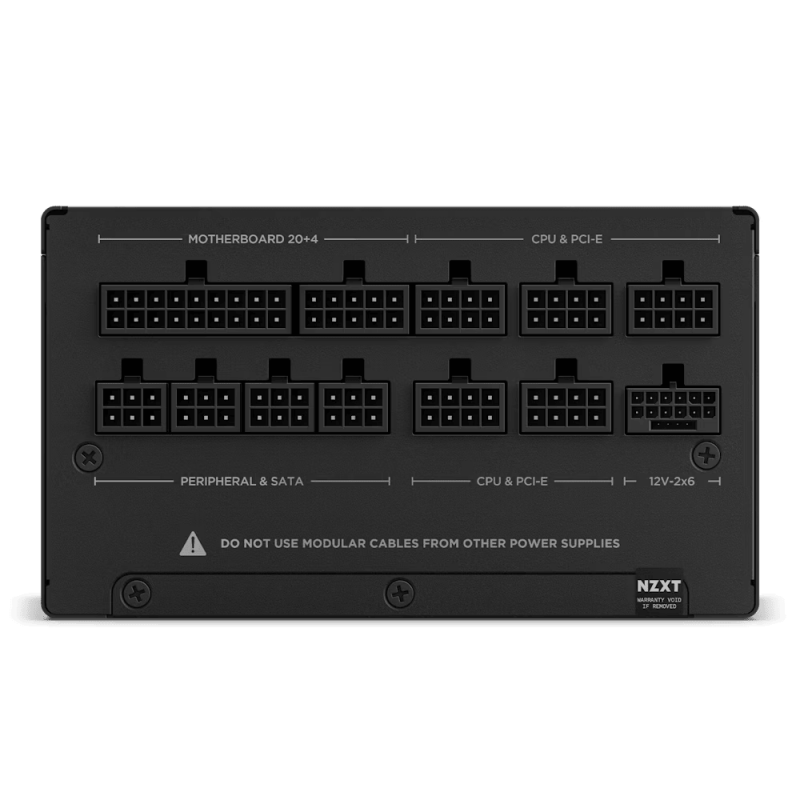 Захранващ блок NZXT C1200, 1200W 80+ Gold ATX 3.1 - Fully Modular, NZXT-PS-PA-2G2BB-EU