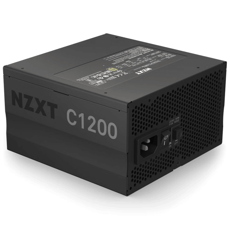 Захранващ блок NZXT C1200, 1200W 80+ Gold Full Modular, PCIe 5.0 Ready, NZXT-PS-PA-2G1BB-EU