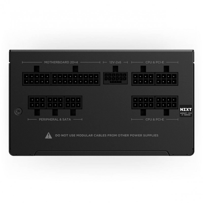 Захранващ блок NZXT C750 Core 750W 80+ Gold ATX 3.1 PCIe 5.1 - Fully Modular