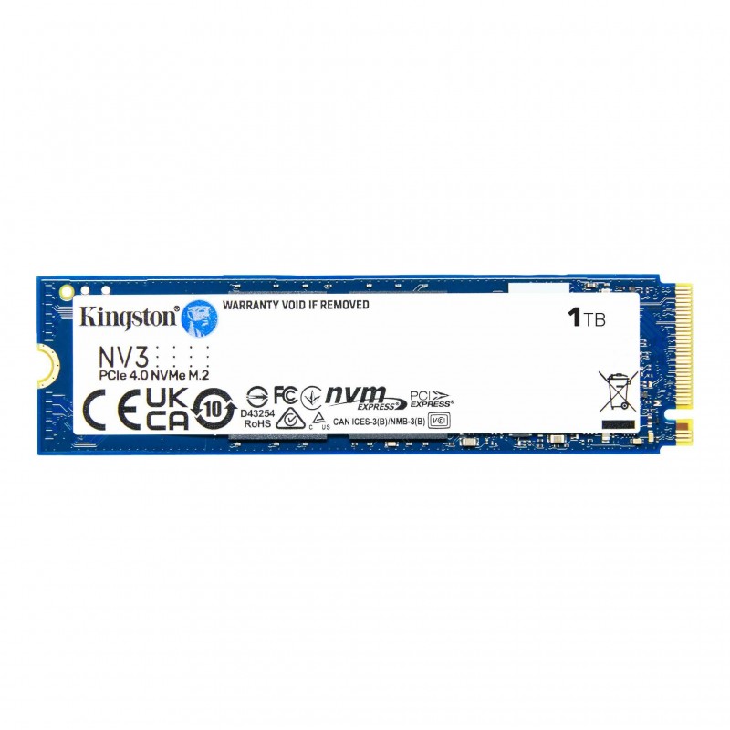 SSD KINGSTON NV3 M.2-2280 PCIe 4.0 NVMe 1000GB, KIN-SSD-SNV3S-1000G