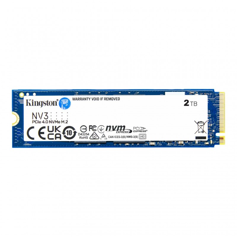SSD KINGSTON NV3 M.2-2280 PCIe 4.0 NVMe 2000GB, KIN-SSD-SNV3S-2000G
