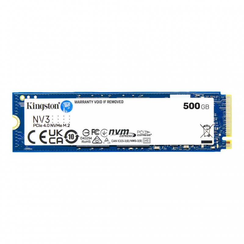 SSD KINGSTON NV3 M.2-2280 PCIe 4.0 NVMe 500GB, KIN-SSD-SNV3S-500G