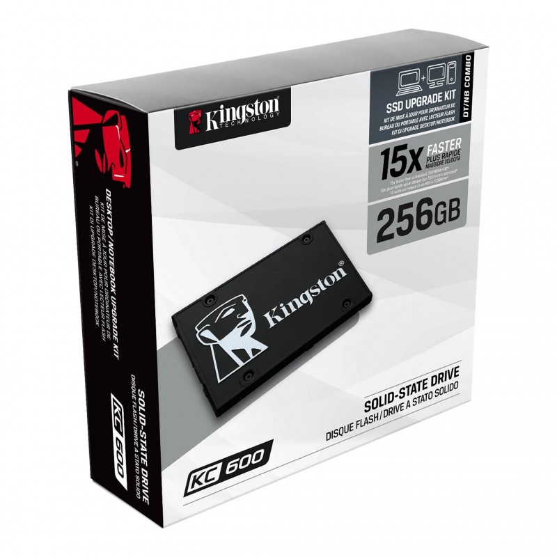 Solid State Drive (SSD) Kingston KC600 256 GB-KIN-SSD-SKC600-256G