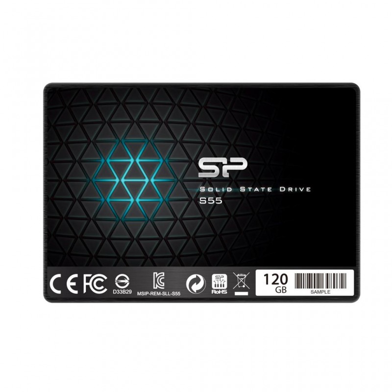 Solid State Drive (SSD) SILICON POWER S55, 2.5, 120 GB, SATA3, SLP-SSD-S55-120GB