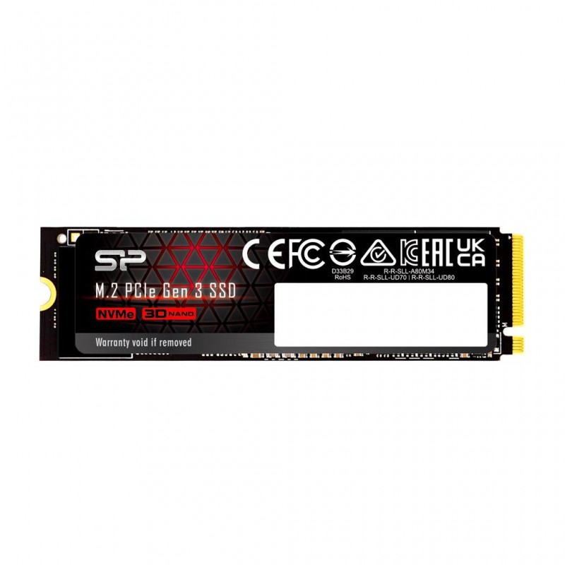 Solid State Drive (SSD) Silicon Power UD80 M.2-2280 PCIe Gen 3x4 NVMe 250GB, SLP-SSD-UD80-250GB