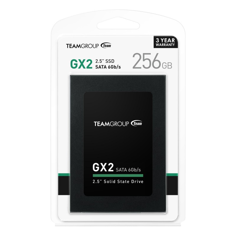 Solid State Drive (SSD) Team Group GX2, 2.5", 256 GB, SATA 6Gb/s-T253X2256G0C101