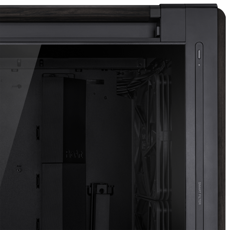 Кутия ASUS ProArt PA602 Wood Edition, ASUS-CASE-PRO-PA602-WD