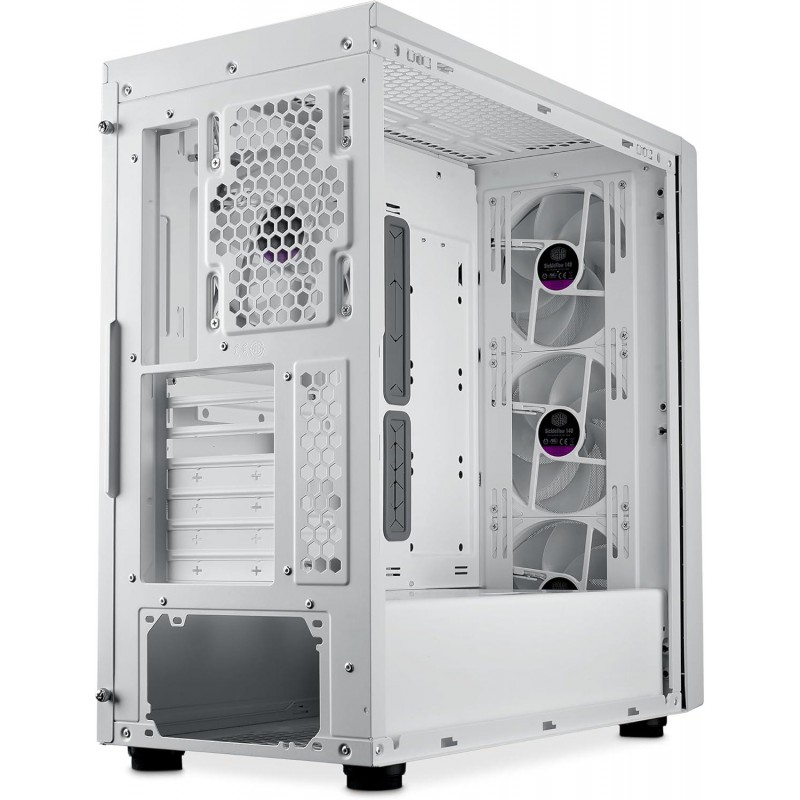Кутия CoolerMaster MasterBox 600 - White ARGB, CM-CASE-MB600-WGNN-S00