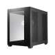 Кутия FSP CMT380 Black ARGB TG, ATX Mid Tower, Черна, FORT-CASE-CMT380-B