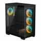 Кутия Gigabyte C500 PANORAMIC Stealth Black - Mid-Tower, GA-CASE-C500P-ST