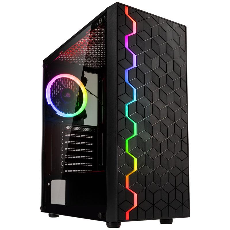 Кутия Kolink Inspire К8 АRGB TG, Mid-tower, KOLINK-CASE-GEKL-087