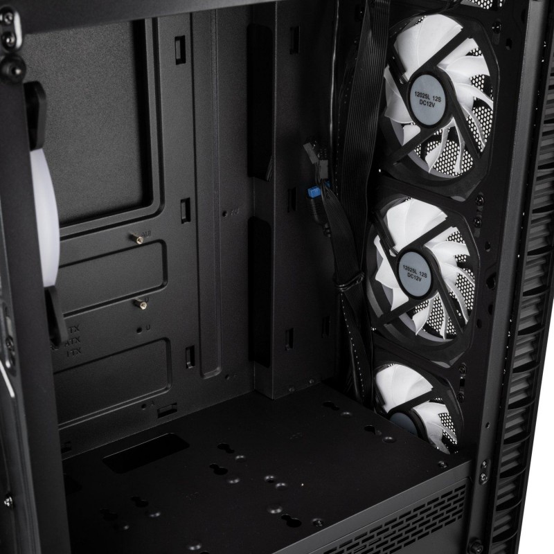Кутия Kolink Observatory Lite Mesh RGB Mid-Tower, Черен-KOLINK-CASE-GEKL-066