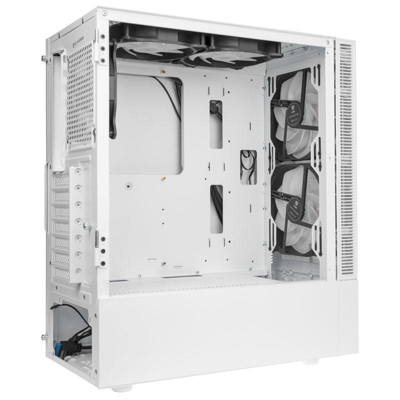 Кутия Kolink Observatory MX Mesh ARGB TG Mid-Tower, Бял, KOLINK-CASE-GEKL-140