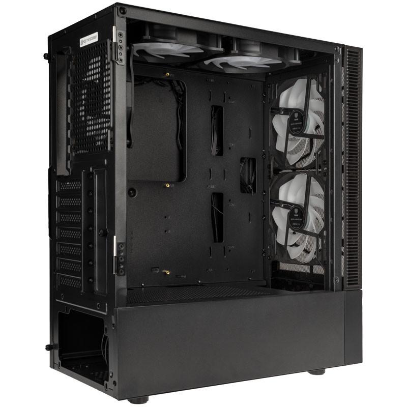 Кутия Kolink Observatory MX Mesh ARGB TG Mid-Tower, Черна, KOLINK-CASE-GEKL-138