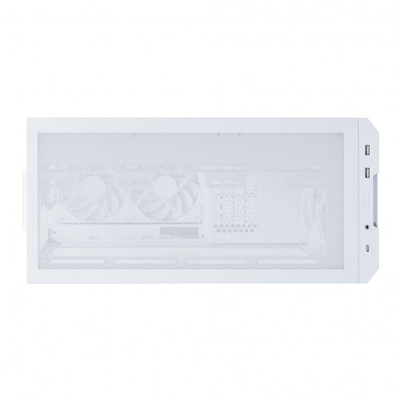 Кутия Lian Li LANCOOL 207 Mid-Tower, Tempered Glass, Бяло, LL-CASE-GELI-964