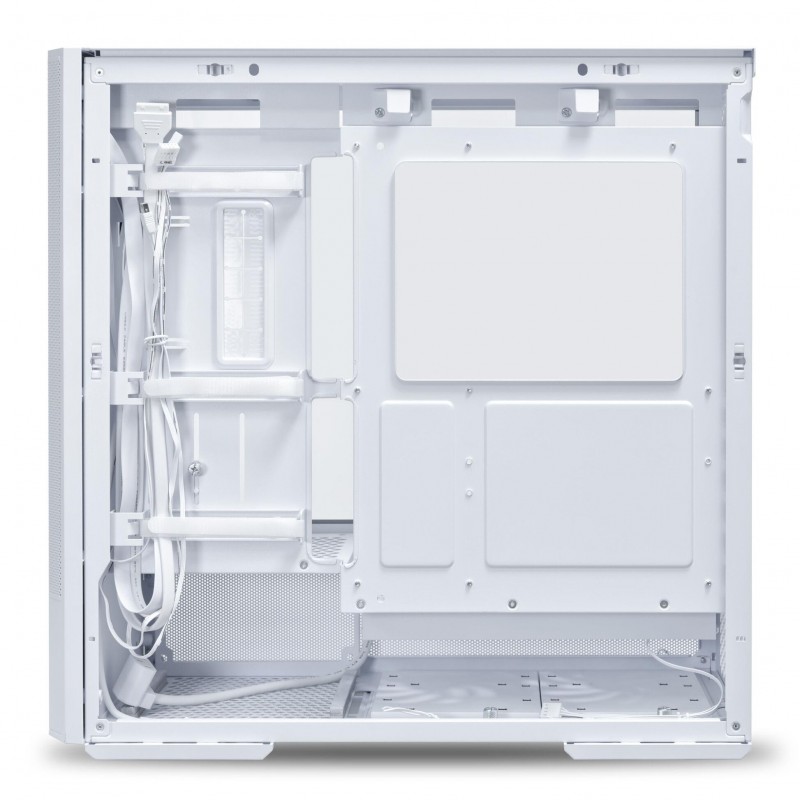 Кутия Lian Li LANCOOL 207 Mid-Tower, Tempered Glass, Бяло, LL-CASE-GELI-964