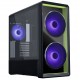 Кутия Lian Li LANCOOL 217 INF RGB Mid-Tower, Tempered Glass - Черна