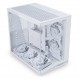 Кутия Lian Li O11 Dynamic Mini V2 Flow + 5 Вентилатора, Mini-Tower - White