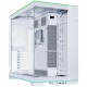 Кутия Lian Li PC-O11 Dynamic EVO RGB Mid-Tower, Tempered Glass, Бяла, LL-CASE-GELI-943