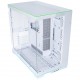 Кутия Lian Li PC-O11 Dynamic EVO RGB Mid-Tower, Tempered Glass, Бяла, LL-CASE-GELI-943