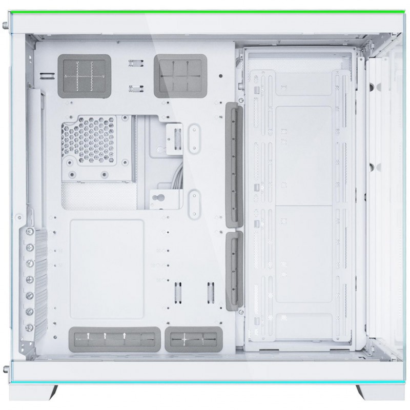 Кутия Lian Li PC-O11 Dynamic EVO RGB Mid-Tower, Tempered Glass, Бяла, LL-CASE-GELI-943