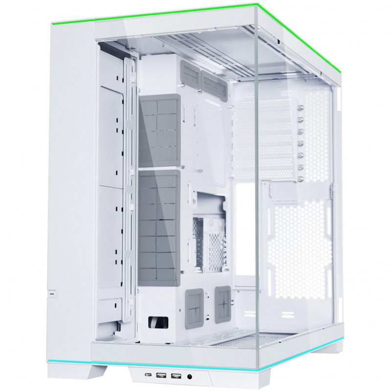 Кутия Lian Li PC-O11 Dynamic EVO RGB Mid-Tower, Tempered Glass, Бяла, LL-CASE-GELI-943