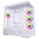 Кутия Lian Li Vector V100 ARGB Mid-Tower, Tempered Glass - White