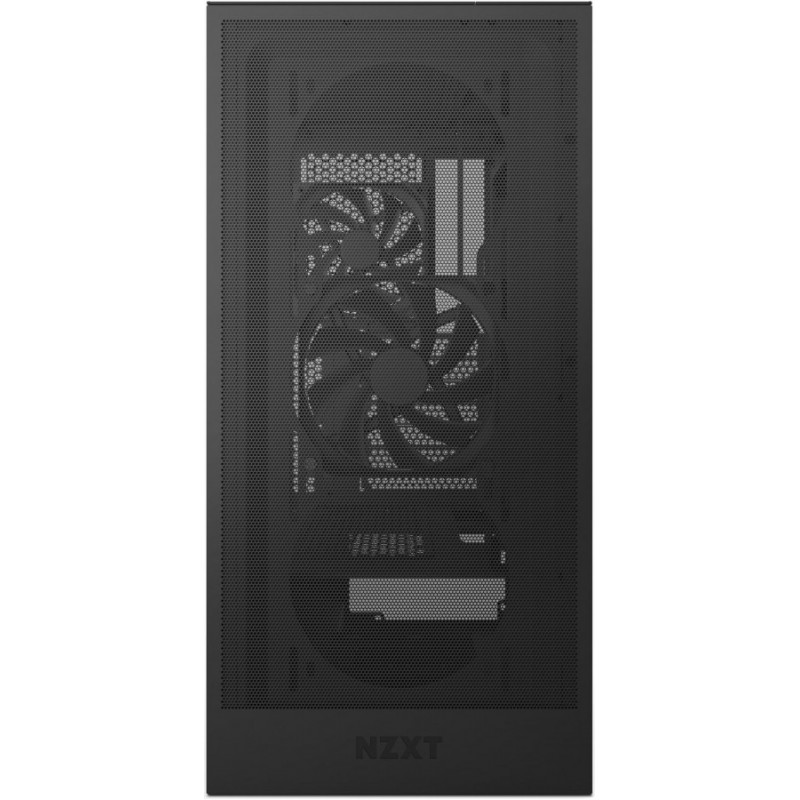 Кутия NZXT H5 Flow 2024 Black, Mid-Tower, NZXT-CASE-H52FB-01-CC