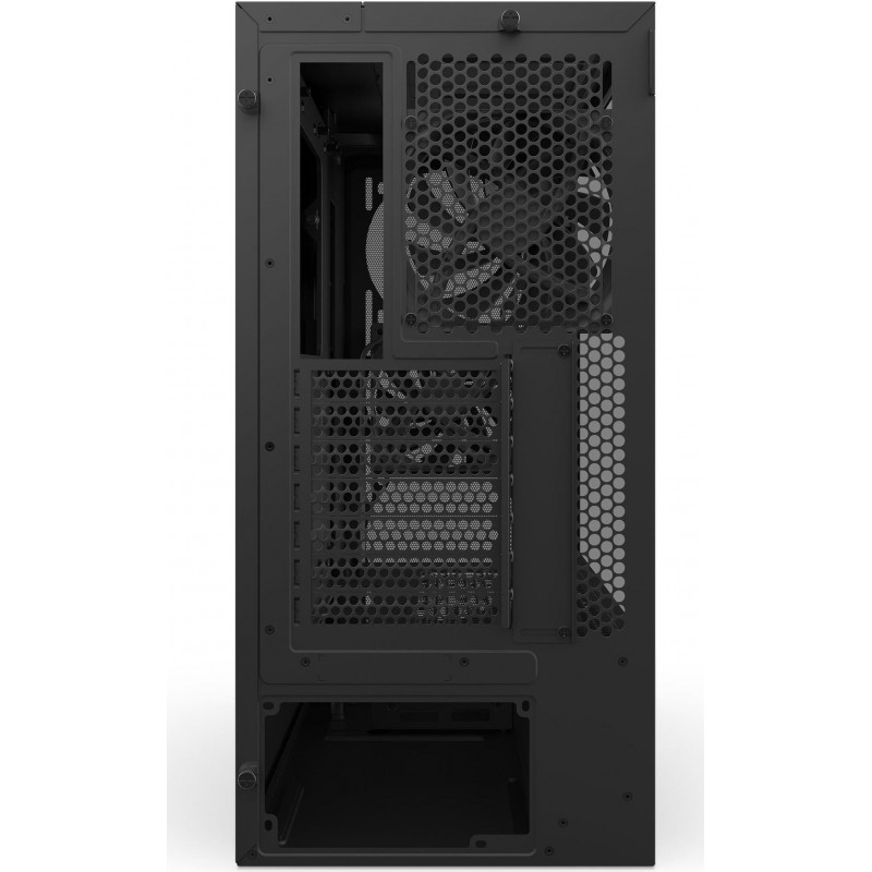 Кутия NZXT H5 Flow 2024 Black, Mid-Tower, NZXT-CASE-H52FB-01-CC