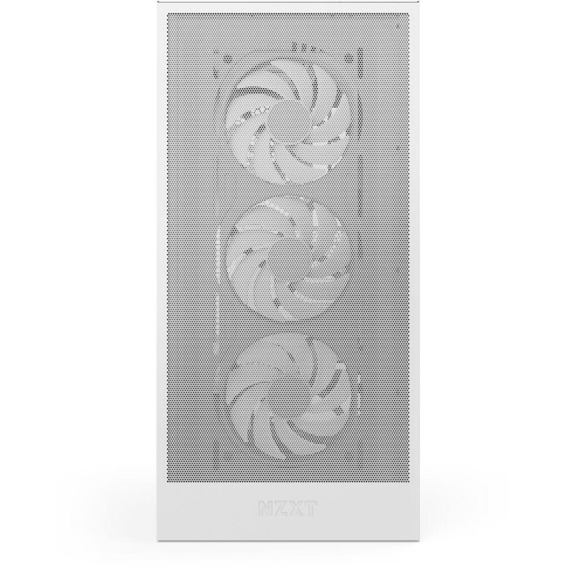 Кутия NZXT H5 Flow RGB 2024 White, Mid-Tower, NZXT-CASE-H52FW-R1