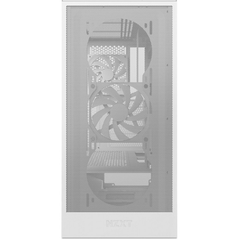Кутия NZXT H5 Flow RGB 2024 White, Mid-Tower, NZXT-CASE-H52FWW-01
