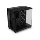 Кутия NZXT H6 Flow Matte Black - Middle Tower, NZXT-CASE-H61FB-01