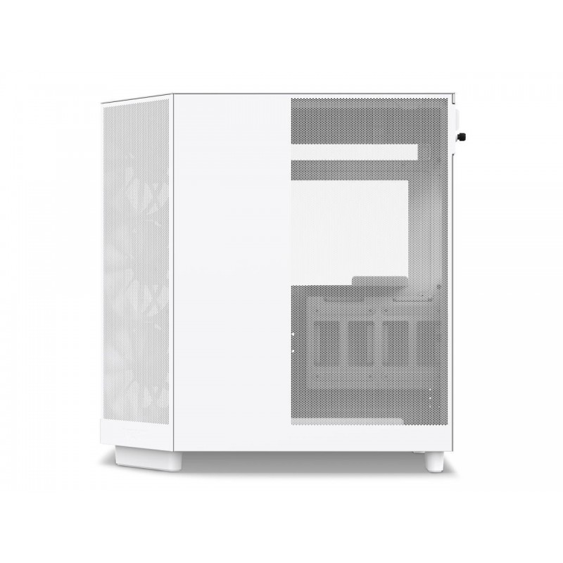 Кутия NZXT H6 Flow Matte White - Middle Tower, NZXT-CASE-CC-H61FW-01