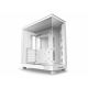 Кутия NZXT H6 Flow RGB Matte White - Middle Tower, NZXT-CASE-CC-H61FW-R1