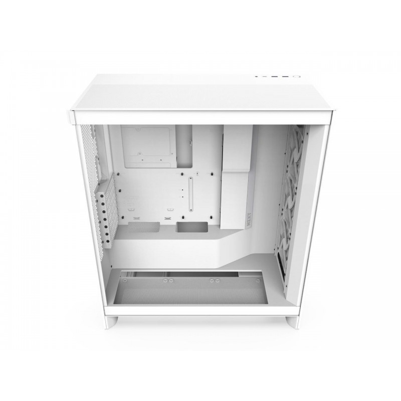 Кутия NZXT H7 Flow 2024 Edition White, NZXT-CASE-H72FW-01